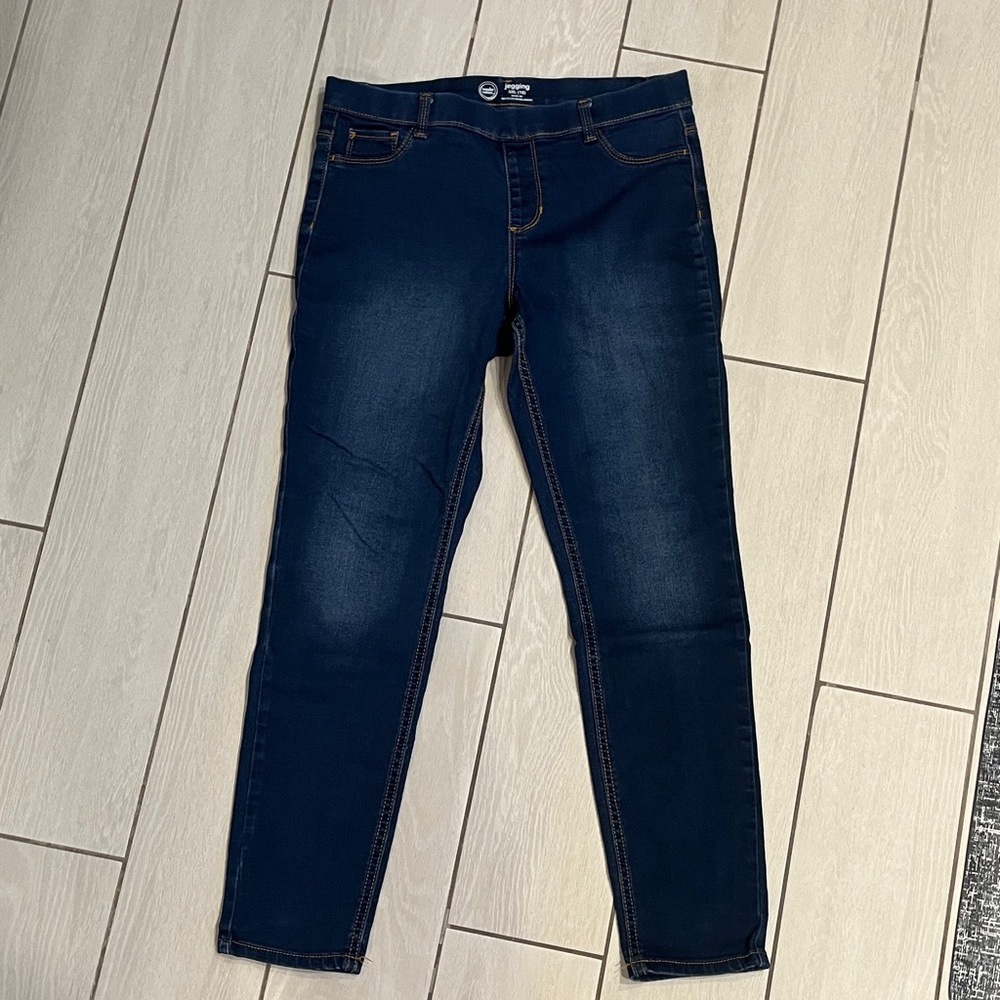 Girl’s Wonder Natiom Pull-Up Elastic Waist Jegging - Size XXL (18)